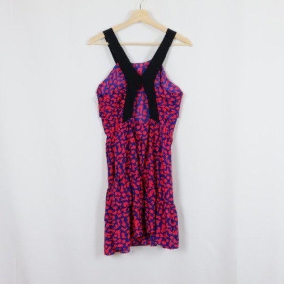 Sandro Paris Geometric Abstract Print Mini Dress - Picture 4 of 10